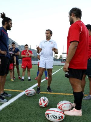Fabien Galthié, coach d'un jour de l'AS Monaco Rugby #11)