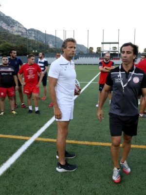 Fabien Galthié, coach d'un jour de l'AS Monaco Rugby #17