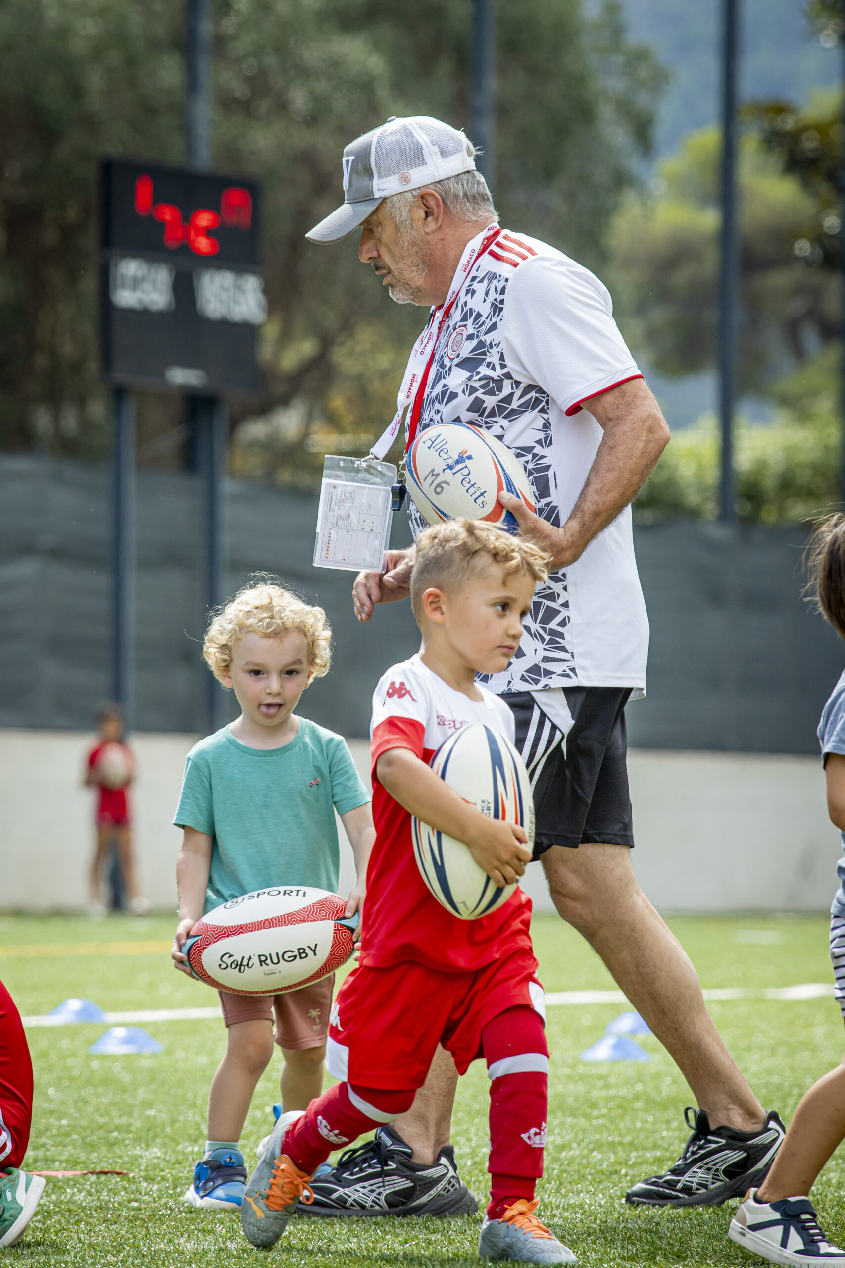 Baby Rugby à l’AS Monaco Rugby : l’éveil au ballon ovale